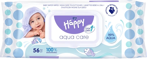 Bella Baby happy Aqua Care nedves törlőkendő